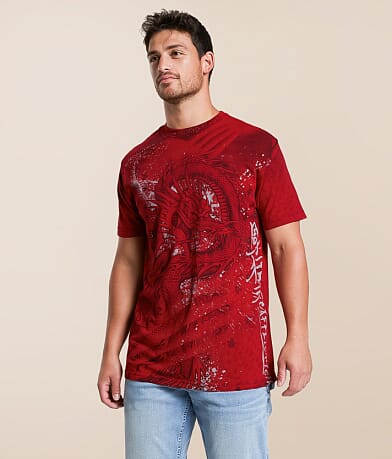 Affliction Bushido Dragon T-Shirt front view