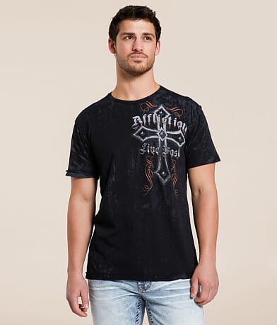 Affliction Dissolve T-Shirt front view