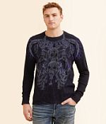 Affliction Shadow Reversible Thermal - Men's Graphic T-Shirts in