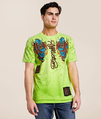 Affliction Nocturnal Tide T-Shirt front view
