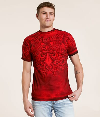 Affliction Remains T-Shirt front view
