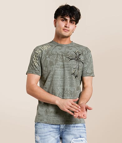 Affliction Rising Passage T-Shirt front view