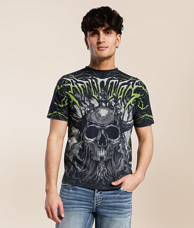 Affliction Midnight Legion T-Shirt front view