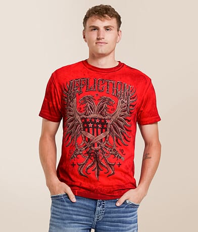 Affliction Colossal Force T-Shirt front view