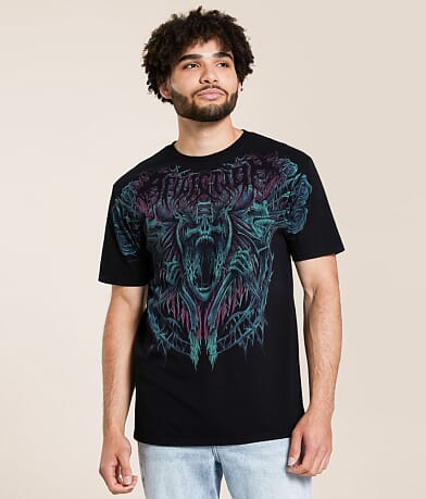 Affliction Pale Sky T-Shirt front view