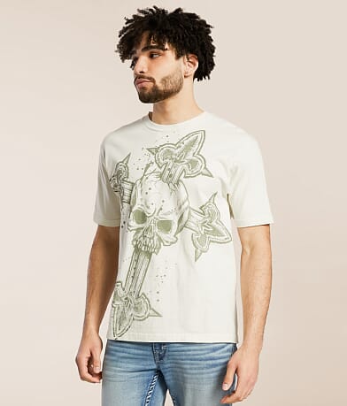 Affliction Cross T-Shirt front view