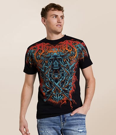 Affliction Tortured T-Shirt front view
