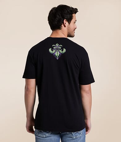 Affliction Horror Swarm T-Shirt back view
