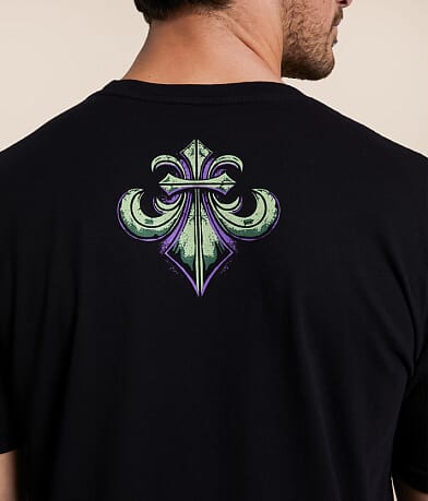 Affliction Horror Swarm T-Shirt misc detail 2 view
