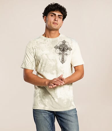 Affliction Post Sanctum T-Shirt front view