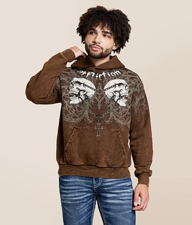 Affliction Collapse Hooded Sweatshirt front view