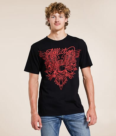Affliction Eternal Scrap T-Shirt front view