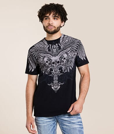 Affliction Elusive Afterlife T-Shirt front view