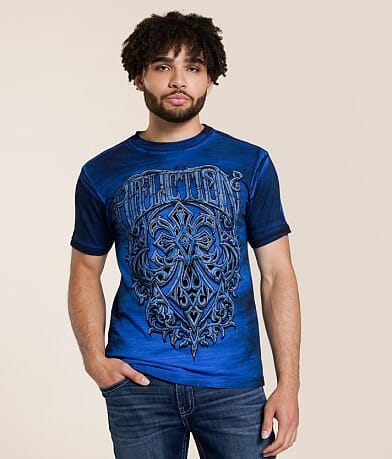 Affliction Molten Oak T-Shirt front view