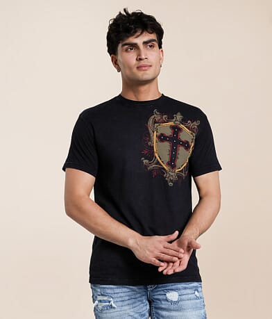 Affliction Shielded T-Shirt front view