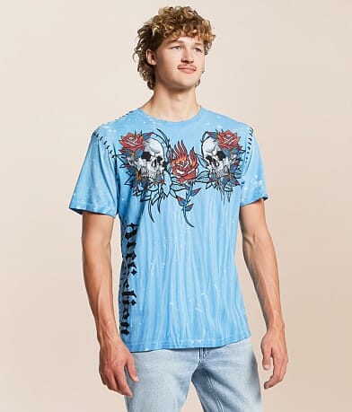 Affliction Soul Vapor T-Shirt front view
