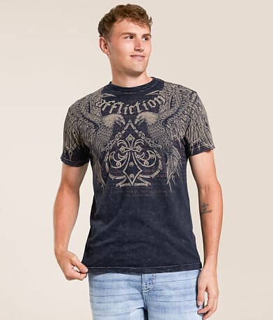 Affliction Skyward Crown T-Shirt front view