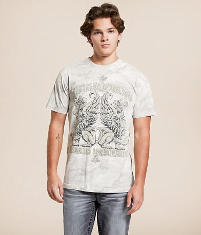 Affliction Guardian Lion T-Shirt front view