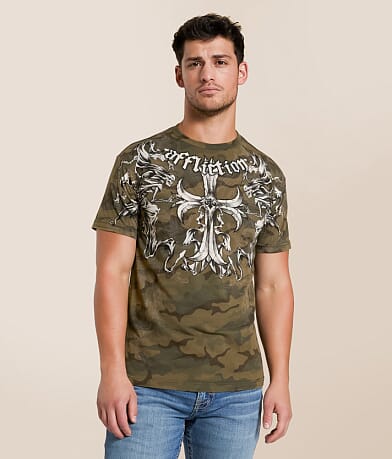 Affliction Jump T-Shirt front view