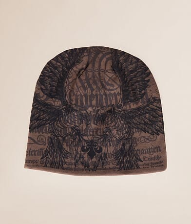 Affliction Birds Of Prey Reversible Beanie front view