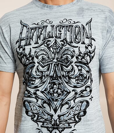Affliction Abrasive Line T-Shirt misc detail 2 view