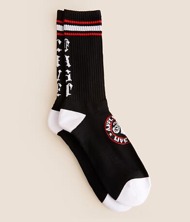 Affliction Divio Punk Socks front view