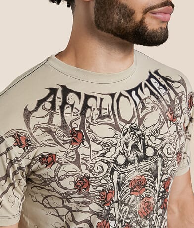 Affliction Crimson Doom T-Shirt misc detail 1 view