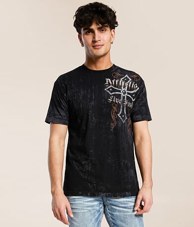 Affliction Dissolve T-Shirt front view