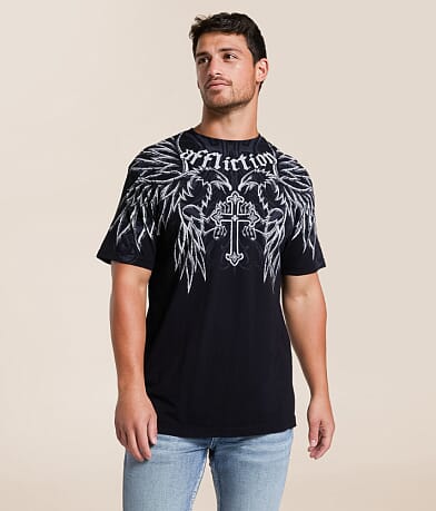 Affliction Seismic Empire T-Shirt front view
