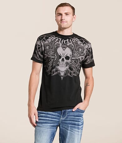 Affliction Deadly T-Shirt front view
