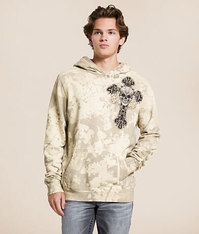 Affliction Descending Fate Hooded Sweatshirt front view
