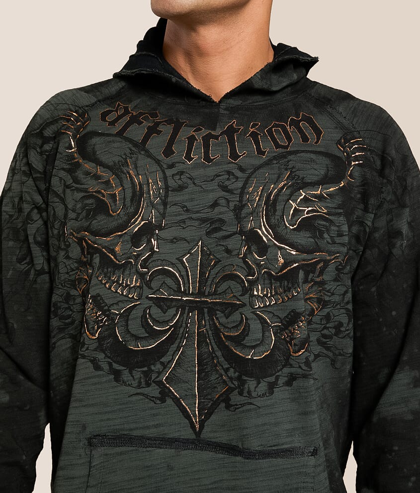 Shredded Dusk Reversible Thermal Hoodie