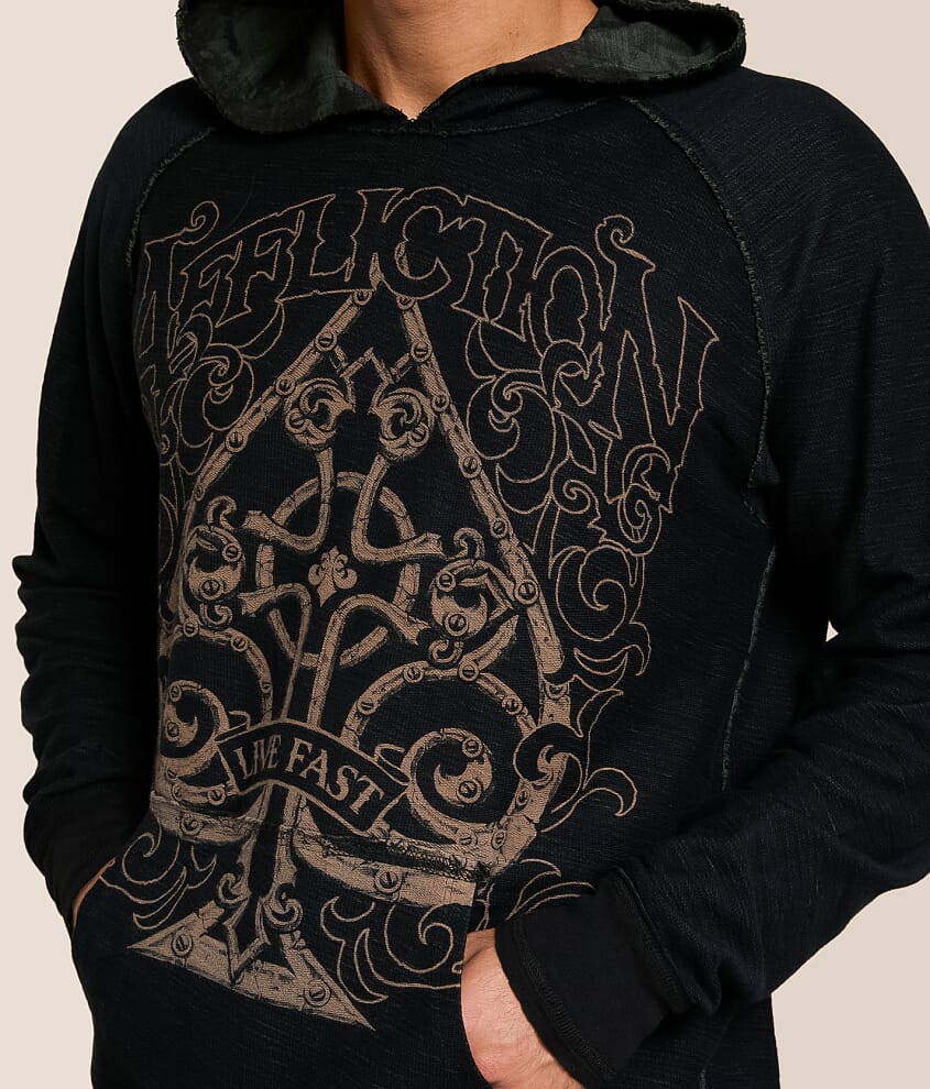 Shredded Dusk Reversible Thermal Hoodie