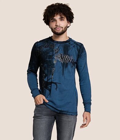 Affliction Indian Chief Reversible Thermal front view