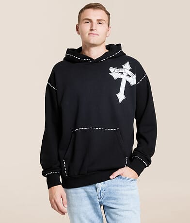 Affliction Live Fast Hooded Sweatshirt front view