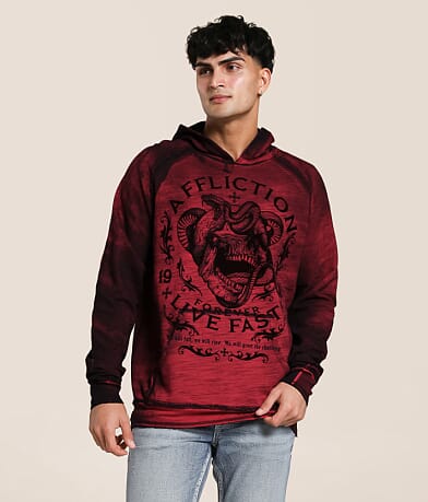 Affliction Value Honor Reversible Hoodie front view