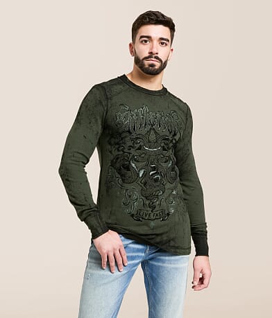 Affliction Divine Wrath Reversible Thermal front view