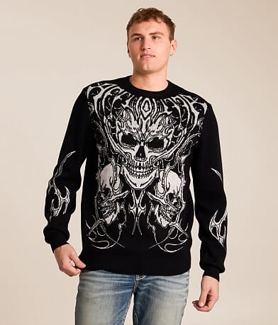 Affliction Primitive Theory Sweater front view