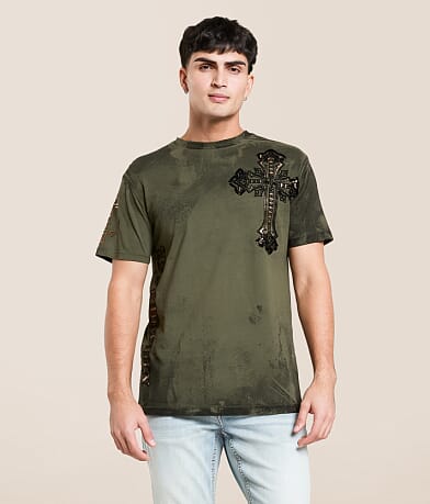 Affliction Iron Crusade T-Shirt front view