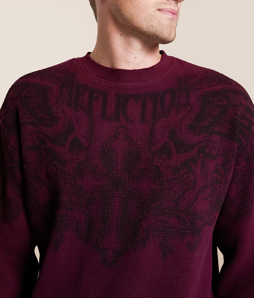 Winged Up Thermal Pullover