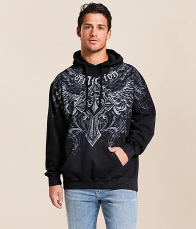 Affliction Ayala Hooded Sweatshirt front view
