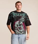 Affliction Ghost Image T-Shirt - Men's Graphic T-Shirts in Black