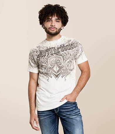 Affliction Residual Chaos T-Shirt front view