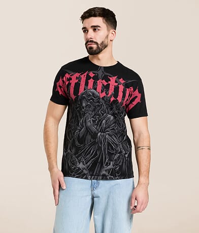 Affliction Imperial Thorn T-Shirt front view