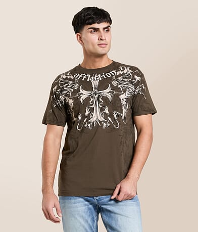 Affliction Jump T-Shirt front view