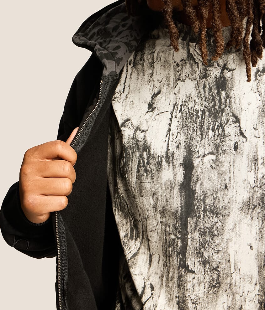 Bomber Washed Hoodie