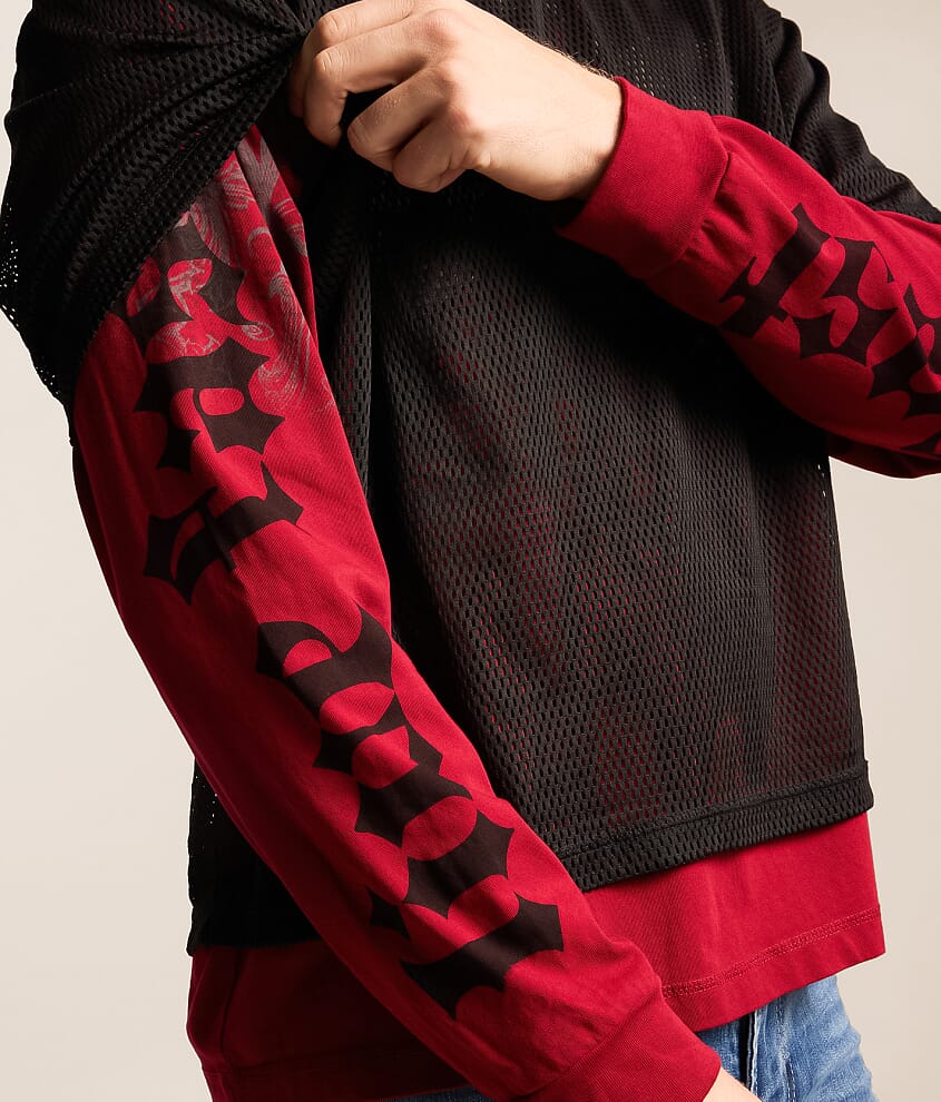 Collapse Oversized Jersey T-Shirt