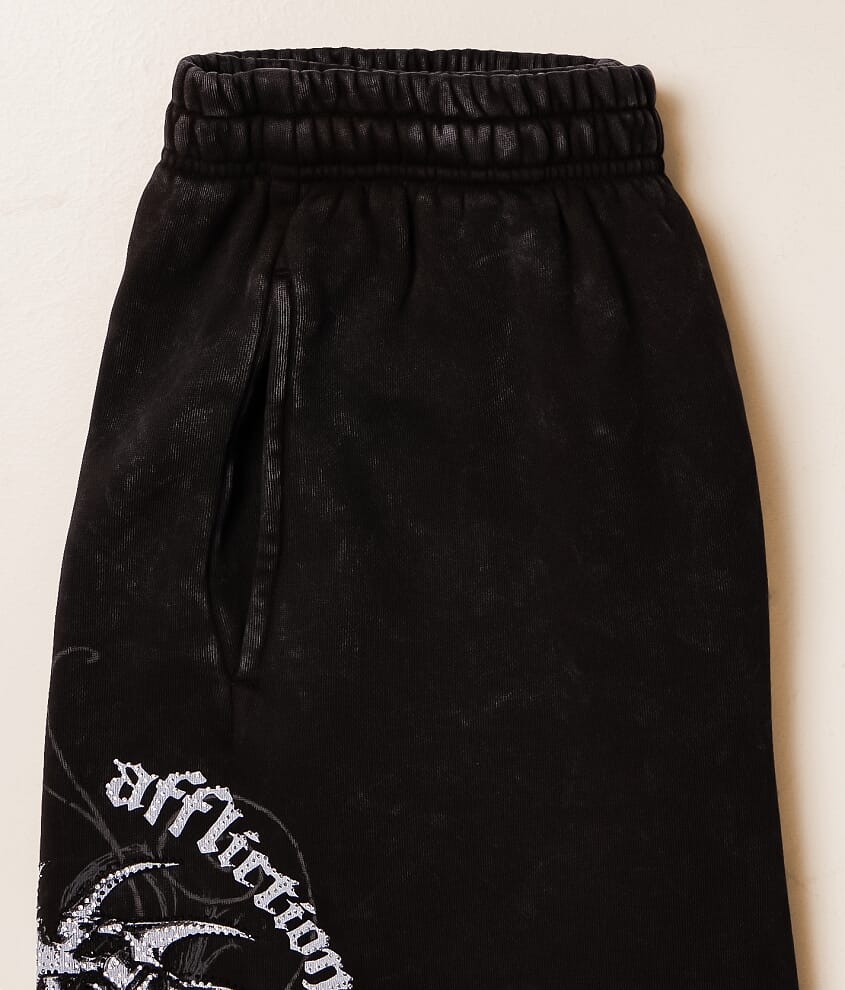 Skeleton Wide Leg Sweatpant