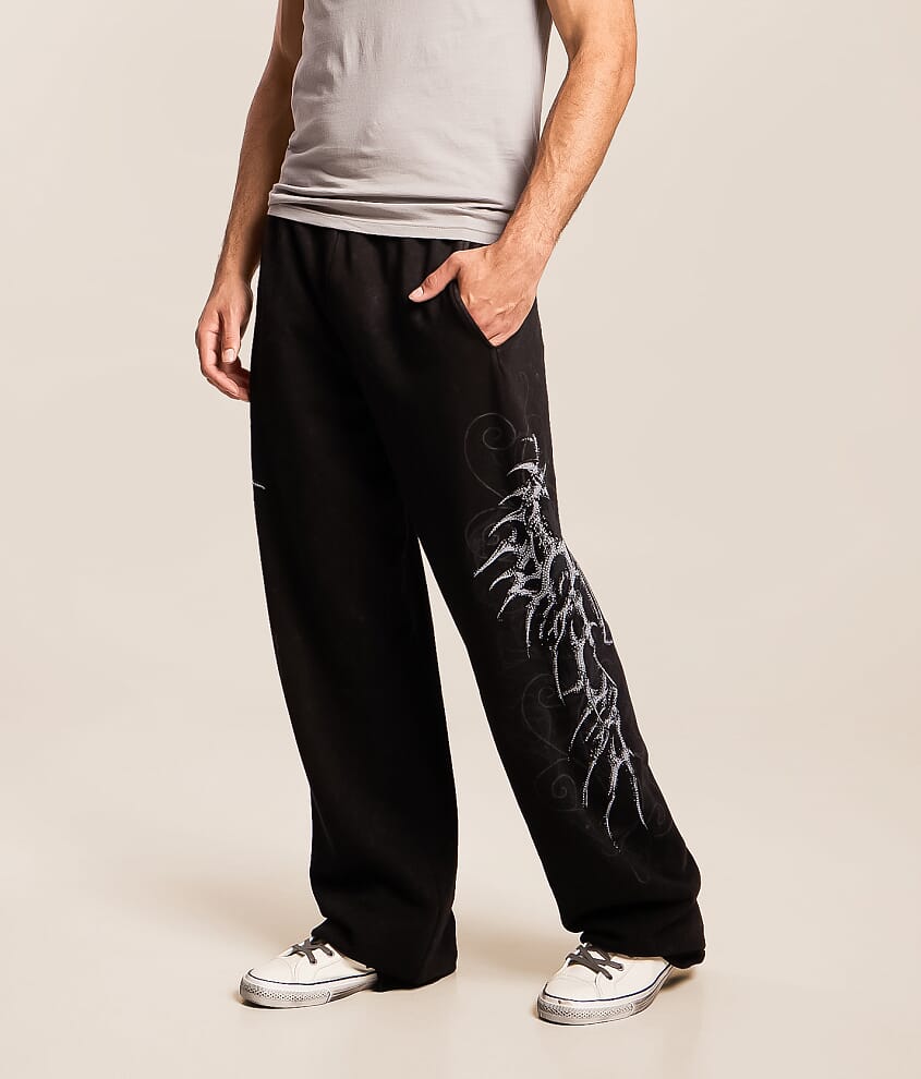 Skeleton Wide Leg Sweatpant
