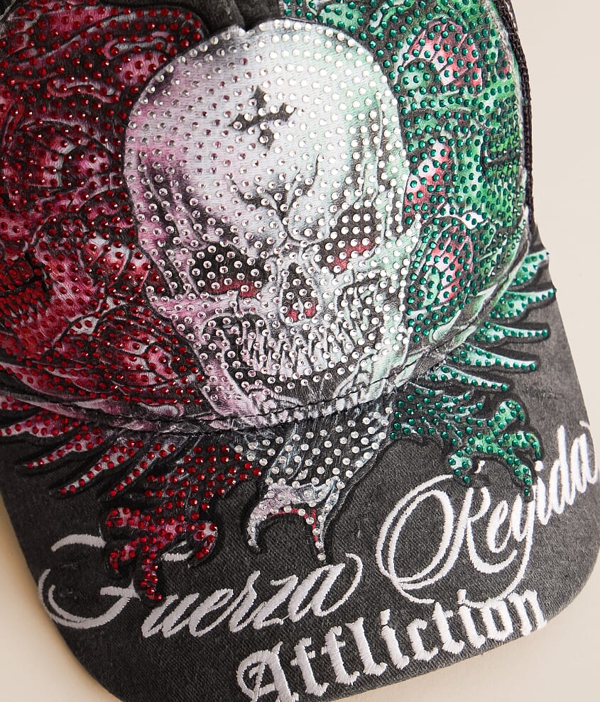 Fuerza Regida Band Rhinestone Trucker Hat